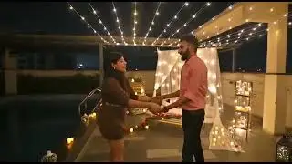 The most romantic candlelight dinner surprise arrangement with Maddyhana Events
