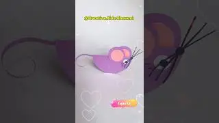 Paper Mice 🐭 Cute Simple Craft for Kids