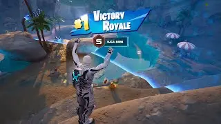 SKULL TROOPER (Inverted Style) Skin Solo Gameplay in FORTNITE!