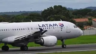 POUSO E DECOLAGEM NO AEROPORTO DE TERESINA  - AIRBUS  A320-214    PR-MYK  LATAM Airlines Brasil