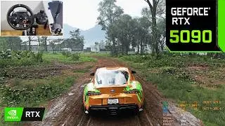 Forza Horizon 5 | RTX 5090 32 ГБ - i9 14900K - 128 ГБ ОЗУ (8K, максимальные настройки, RTX включе...
