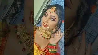 | Yellow Lehenga Bride | Reception Look | HD Makeup|