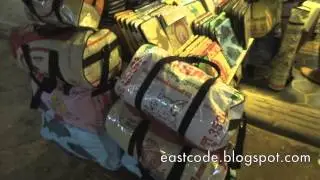 Cool Recycle bags made of used animal feed  and cement bag  Siem Reap Cambodia