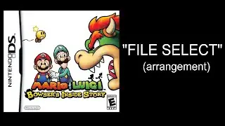FILE SELECT (bowser's inside story) arrangement /remix