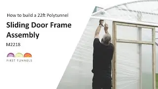 22ft Polytunnel | Commercial Sliding Door Assembly | M2218