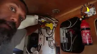 EP 8 - Our 100% Solar Catamaran Electrical System ⚡️ | 48V, 12V, Lithium & Torqeedo Setup 