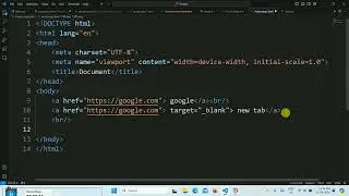 how to write  Anchor tag and href tag  in html in hindi aktu