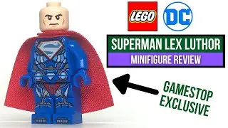 ОБЗОР минифигурки LEGO SUPERMAN Лекс Лютор &mdash; Polybag 30614