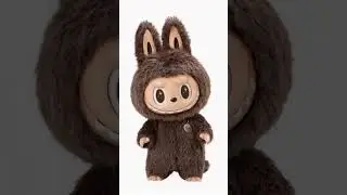 😍Labubu...🤭🤭shakes its head, waves its hand, blinks, and greets you in an endless loop.
