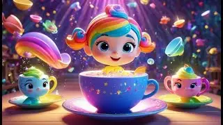 Polly Put the Kettle On Enchanted Tea Time | English Nursery Rhyme | Kids Songs | Baby Music
