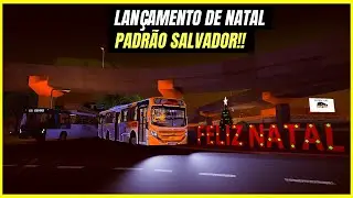 PROTON BUS SIMULATOR - LAN&Ccedil;AMENTO MOD SUPER DETALHADO PADR&Atilde;O SALVADOR COM CLIMA DE NATAL -  g920..