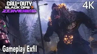 Call of Duty Black Ops 7 Zombies Gameplay Exfil 4K