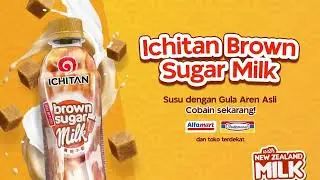 TVC Ichitan Brown Sugar Milk Versi Susu Dengan Gula Aren Asli 6 Second.