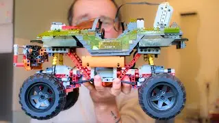 This Halo Mega Bloks Warthog is DRIVABLE!