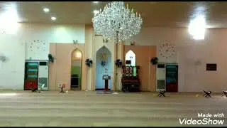 اذان جامع النور الصلاة في الرحال  حي الجهاد