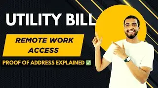 How to Create a Utility Bill for Remote Job Verification (Cloudworkers & More)