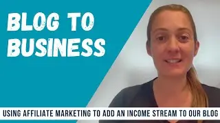 Blog Monetisation: using affiliate marketing to add an income stream to our blog. Will it work?