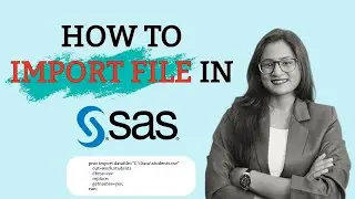 PROC IMPORT Tutorial in SAS | Import Excel & CSV | Base SAS