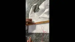 Howto make neck collar #howtocutneckcollar#necktutorial