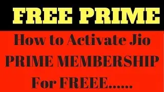 [LIVE DEMO] FREE PRIME MEMBERSHIP | How to get FREE Jio Prime Enrolment | HINDI