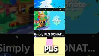 Getting content creator tag on simple pls donate #simpleplsdonate #duskstudio #plsdonate #roblox