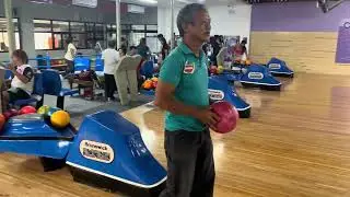 Kuya Gel Practising Bowling! #bowling #travel