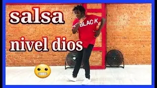 Incre&iacute;ble baile de salsa 