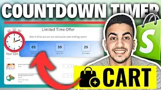 How To Add Countdown Timer On Cart Page In Shopify (Without apps)