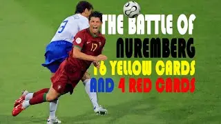 4 RED CARDS - BATTLE OF NUREMBERG [FIFA WC-06 GERMANY]