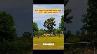 Takckle anak U12 #football #sepakbola #soccerplayer #fypシ #shortvideo #tarkam #viral #pssi #soccer