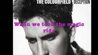 Confession (Soft mix with lyrics) By:  The Colour Field