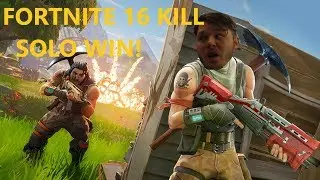 FORTNITE 16 KILL SOLO VICTORY!!