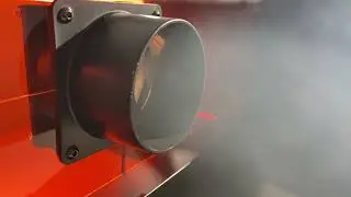 ACMER P3: look how powerful the exhaust fan is #acmer #acmerp3 #fan #laserengraving