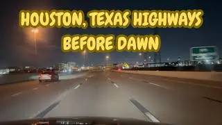 How&rsquo;s the commute in Houston, Texas at 3 Am ? #highway #houstontexas #travel #commute