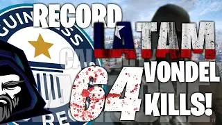 Record de kills SOLO vs Squad Vondel (LATAM)(CHILE) 64 kills