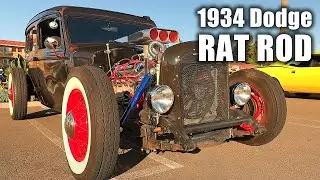1934 Dodge Rat Rod Has Speed! &bull; Up-Close Look & Drive-Off