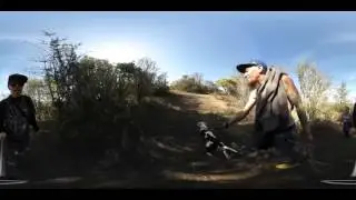 Hiking Upper Table Rock in 360 degrees!