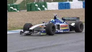 1999 December 14 - Peter Sundberg test Minardi M01 @ Jerez