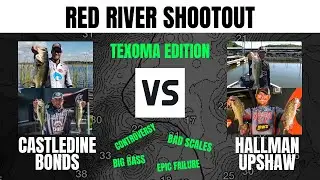 Oklahoma vs Texas Fish Off! (Castledine & Bonds vs Hallman & Upshaw)(Controversy!) 2vs2 Challenge