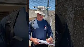 They always make it about them! 😂💀#baseball #scout #game