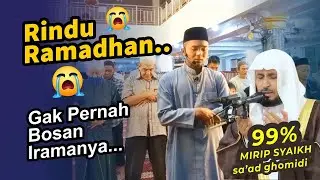 Imam Sholat Syahdu ! Al Baqoroh 182 ayat bikin Rindu Bulan Ramadhan