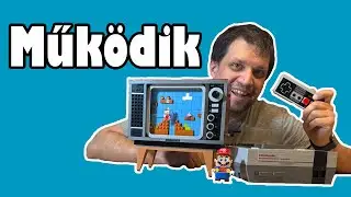 A “MŰKÖDŐ” LEGO konzol - LEGO 71374 Nintendo Entertainment System - LEGO Bemutató