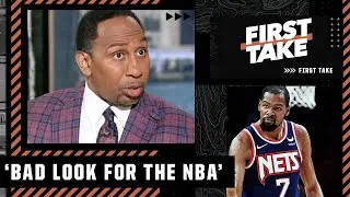 Stephen A. says Kevin Durant&rsquo;s drama with the Nets caused &lsquo;damage&rsquo; around the NBA | First Take