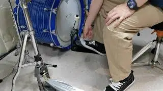 足(フットペダル)の踏み方　[伊勢崎市　平田ドラム教室]
