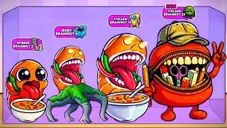 Merge Fellas: Italian Brainrot 23,15,Hybrid Brainrot 2,Baby Brainrot 4 ⁉️ Max Level | Gameplay!