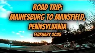 ROAD TRIP #57: Mainesburg to Mansfield, Pennsylvania. Chasing the Sunset on Country Roads #americana