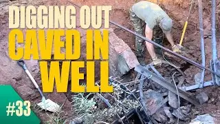 Digging out a Caved-In, Old Abandoned Well | in the Algarve #33