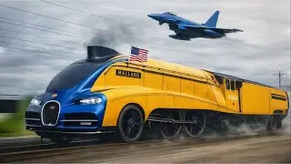 Fastest Steam Locomotives Ever Built | Monsters of the Rails That Broke Speed Records