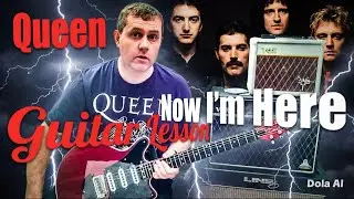 Queen - Now Im Here - Guitar Tutorial (Guitar Tab)