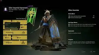 imperial Spearmen Mastery Nodes/Points